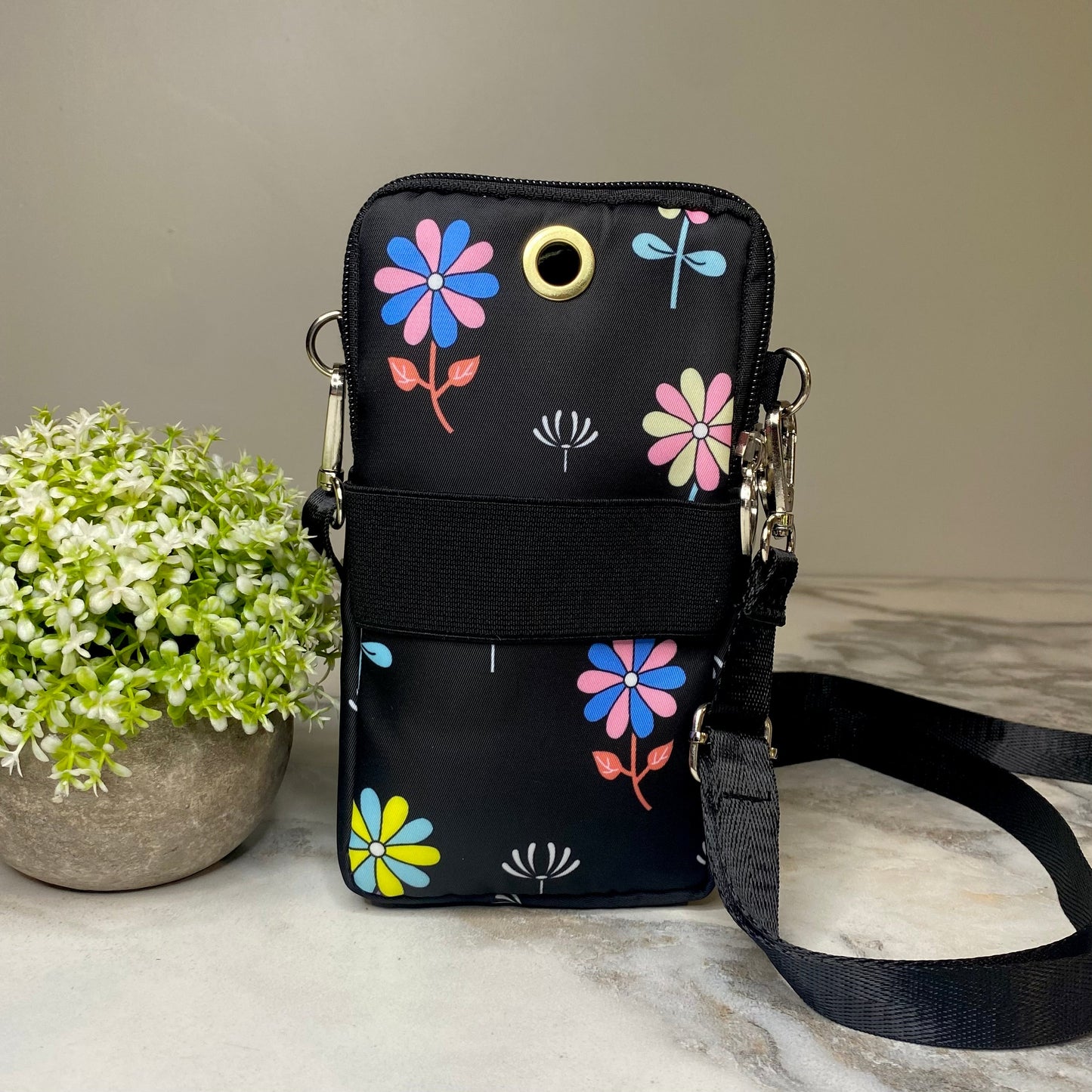Mia Crossbody Nylon Wallet