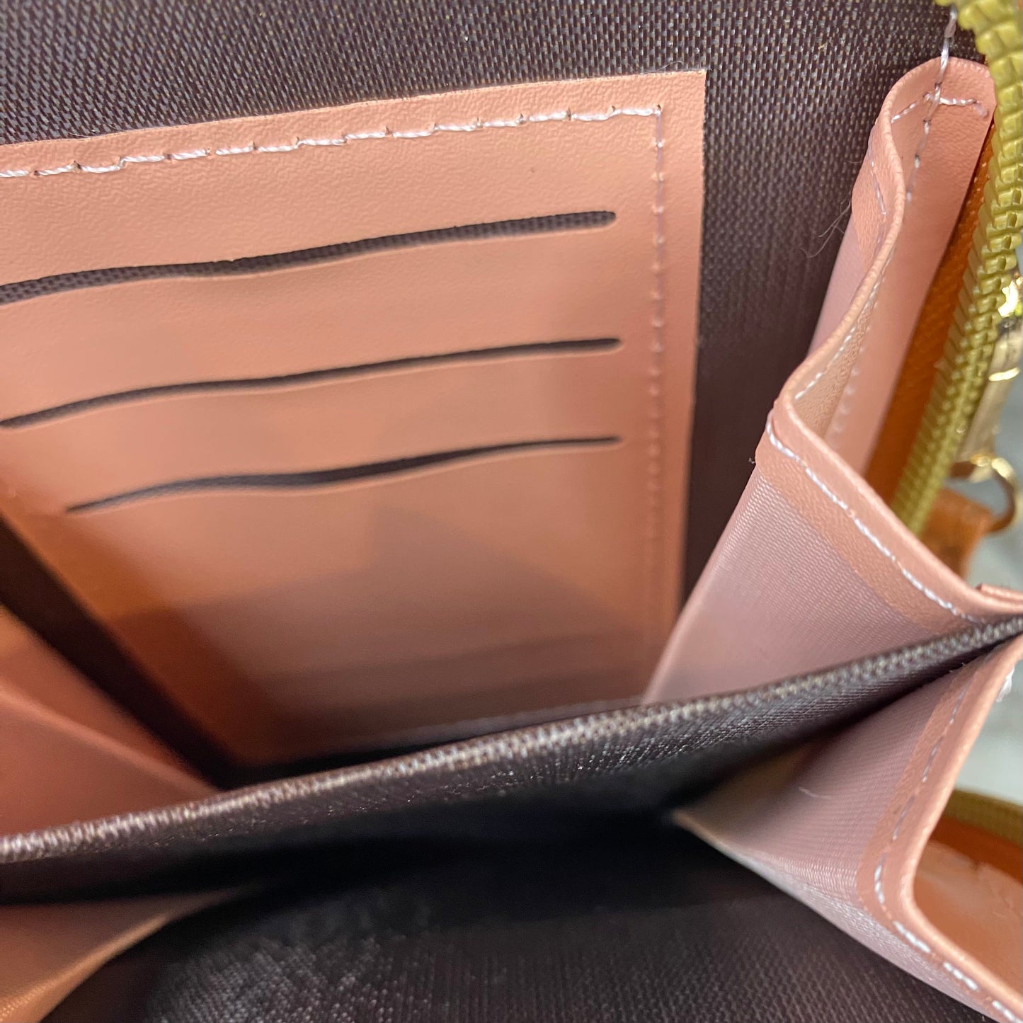 Ivy Crossbody Wallet + Purse - Camel