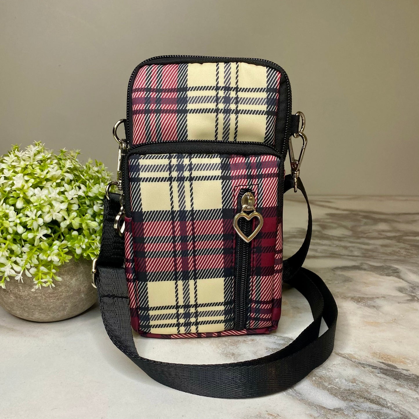 Mia Crossbody Nylon Wallet