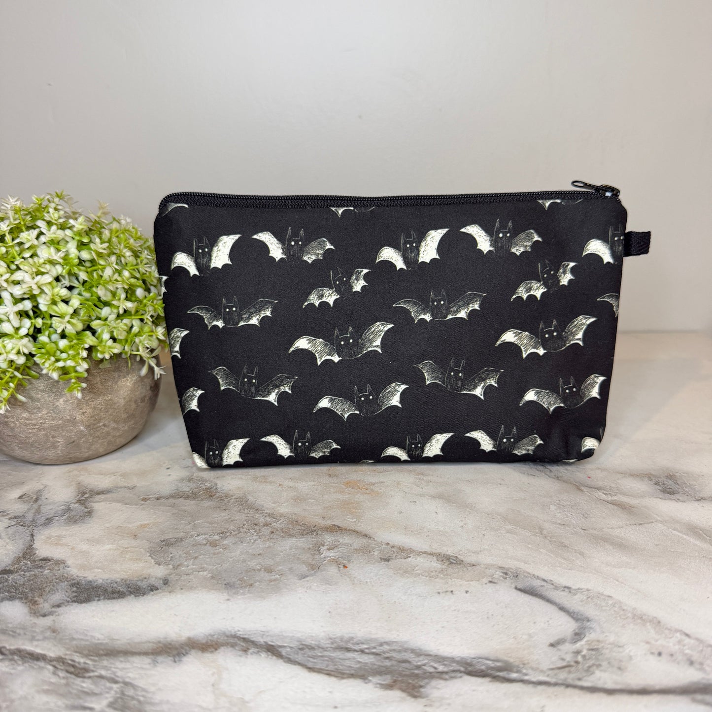 Pouch - Halloween Fall - Black Bat