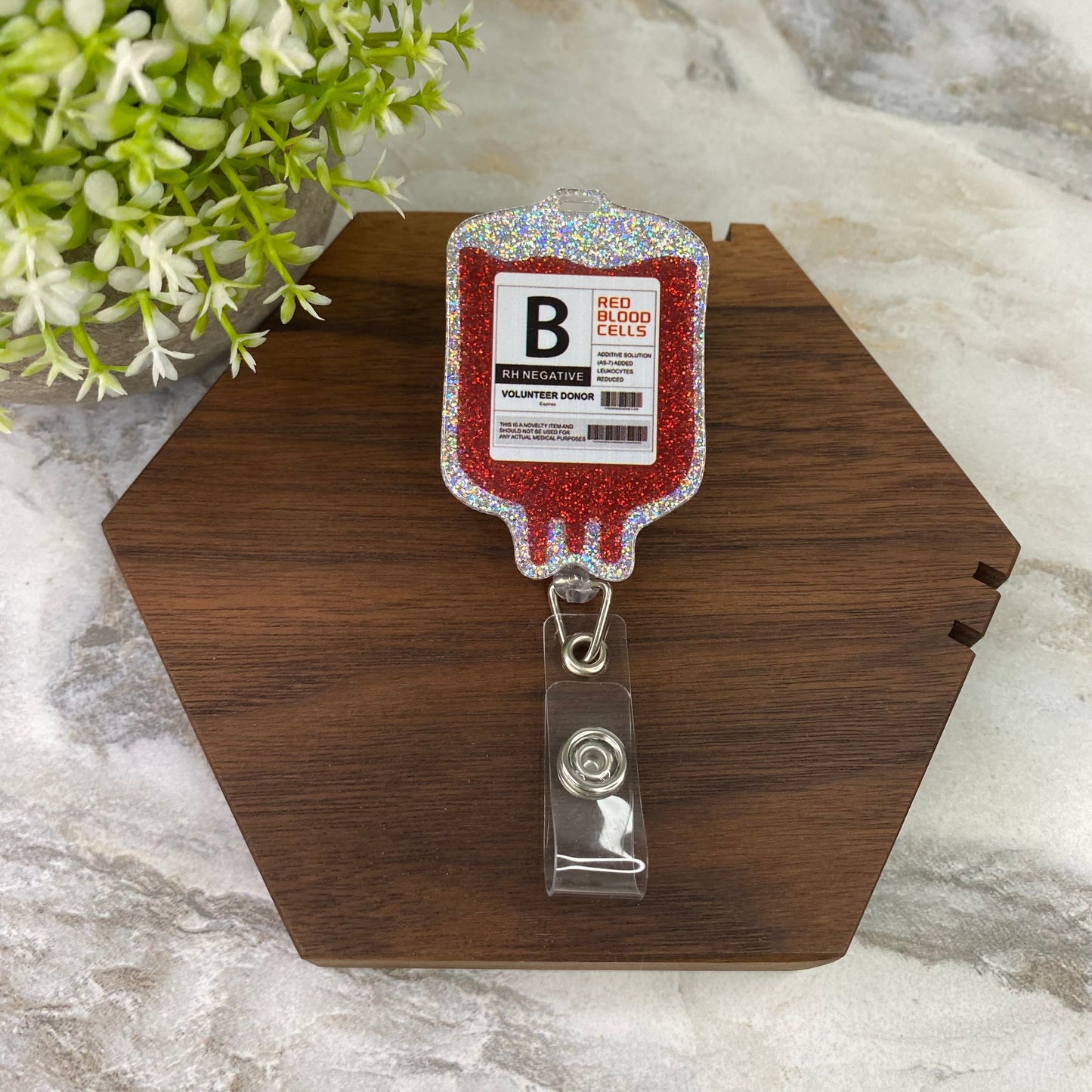 Badge Holder - Blood Drive