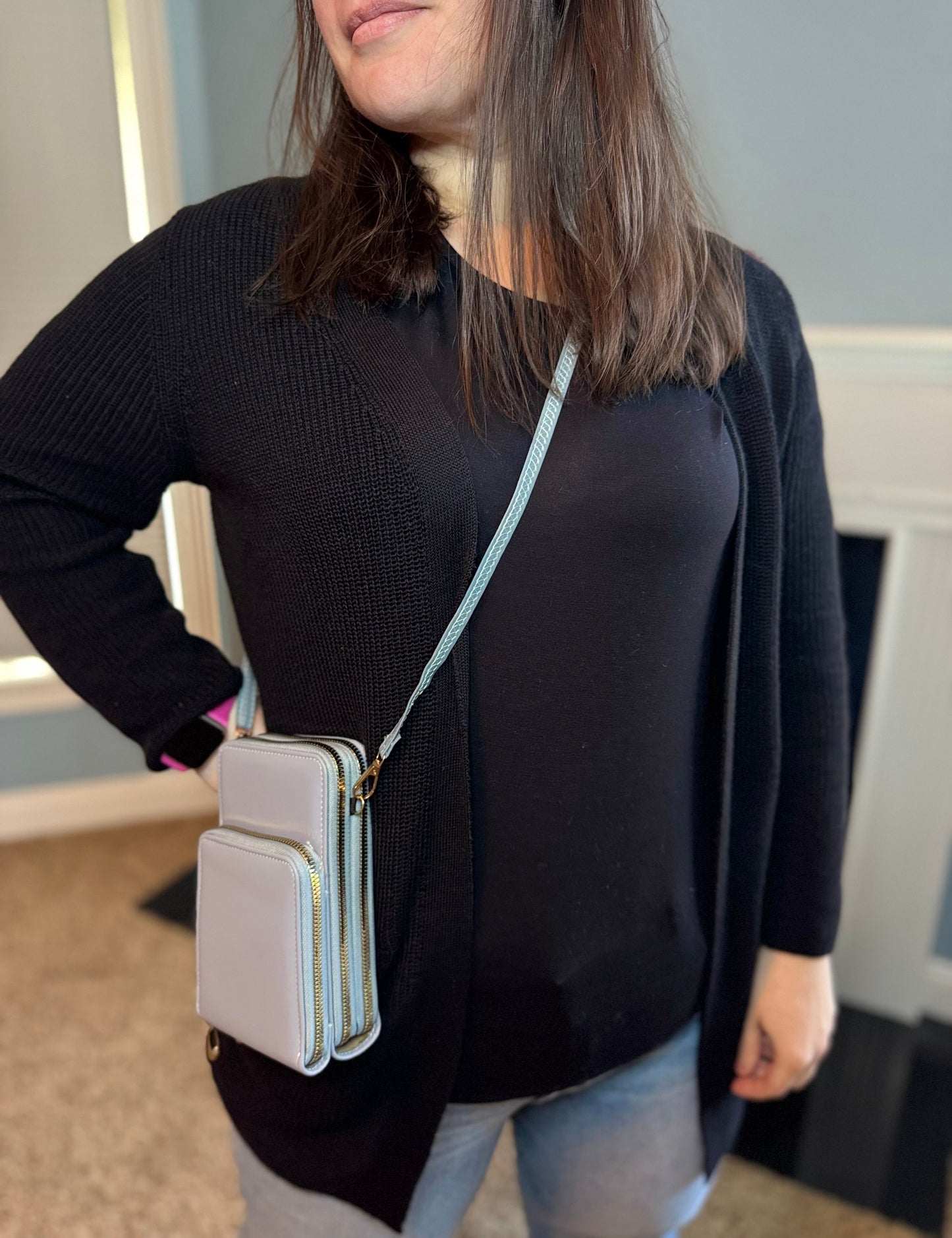 Ivy Crossbody Wallet + Purse - Camel