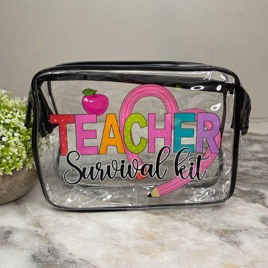 Clear Pouch - Teacher Survival Kit 3