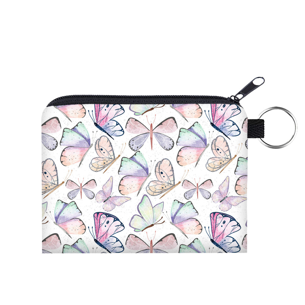 Mini Pouch - Butterfly Watercolor