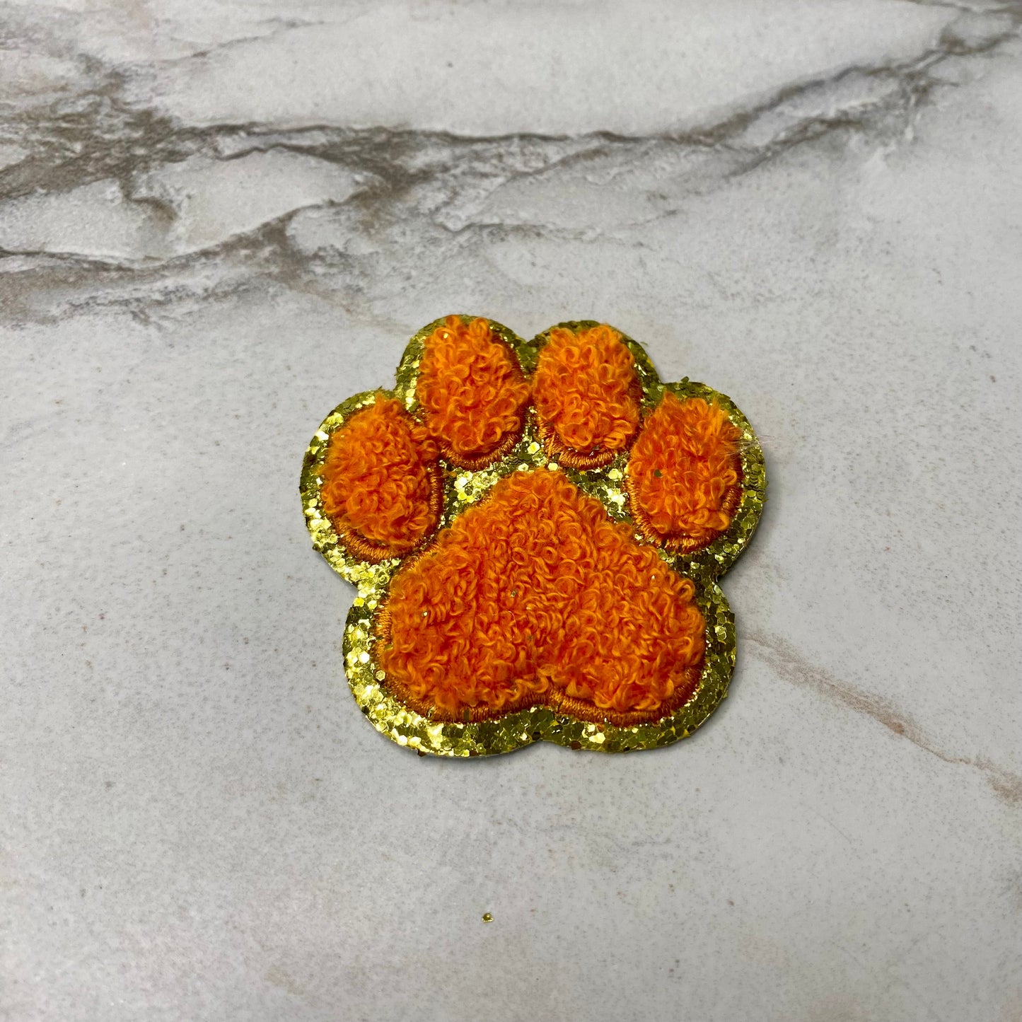 Chenille Patches - Paw Print