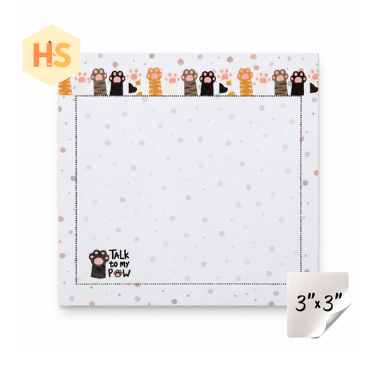 The Sticky Note Collection - Cat Talk To The Paw