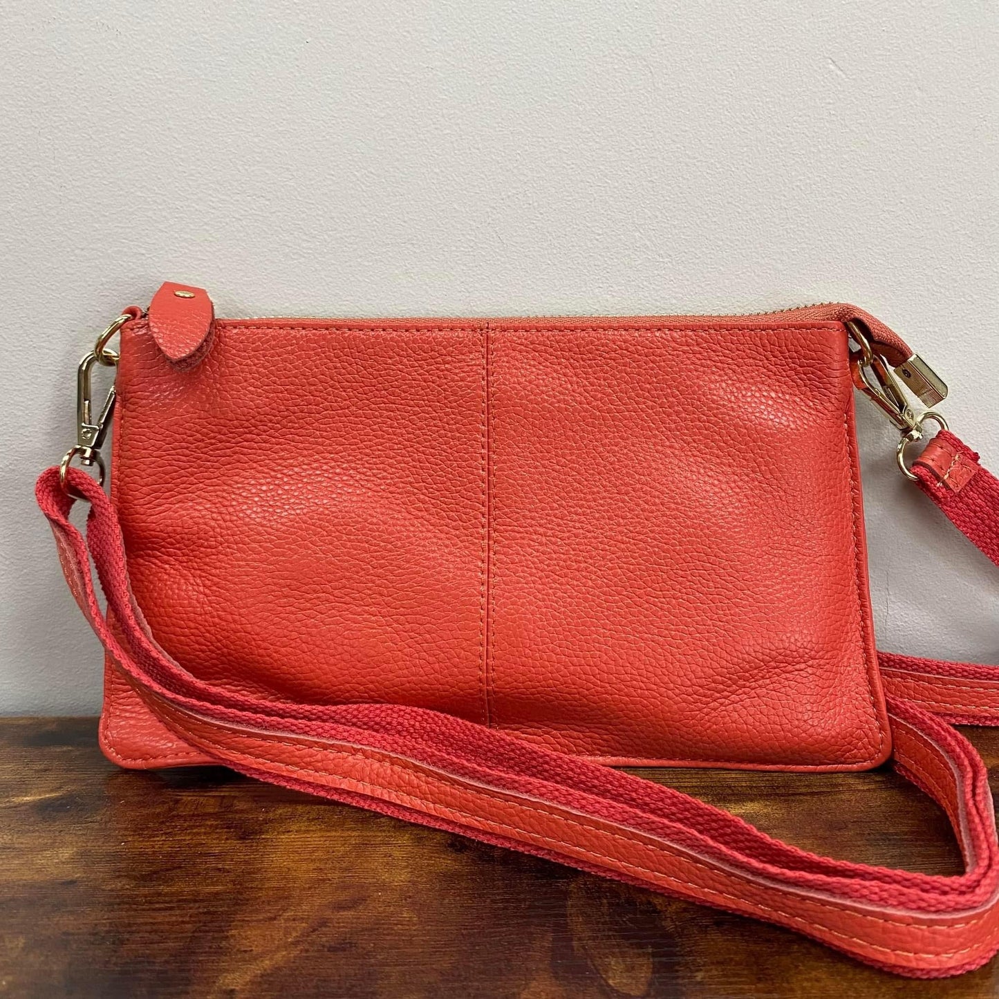 Megan Clutch Crossbody - Genuine Leather