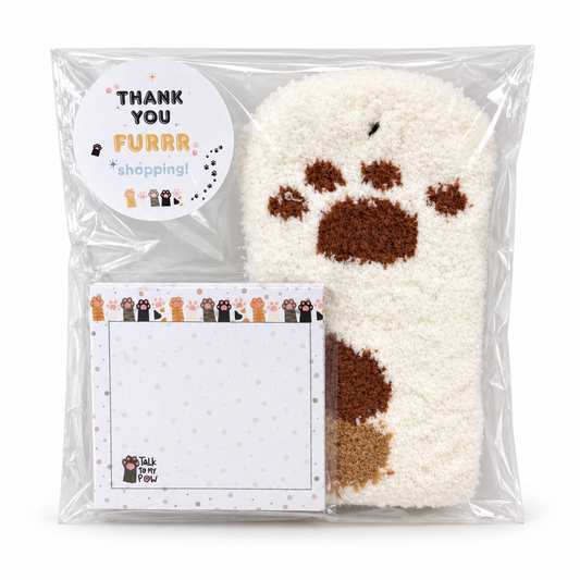 Bundled Set - Cat Talk To The Paw, Furr Shopping Sticker