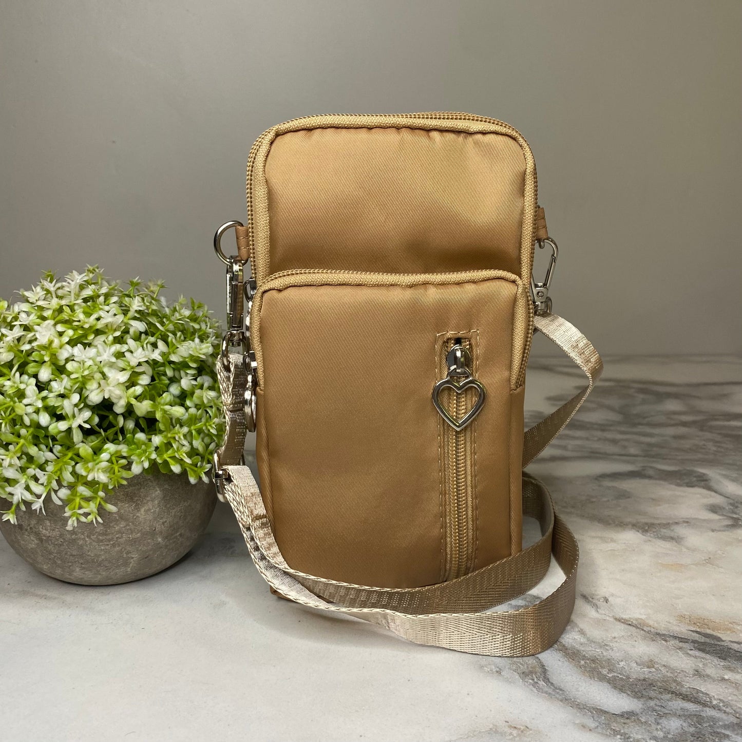 Mia Crossbody Nylon Wallet