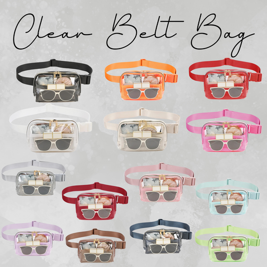 Clear Belt Bag