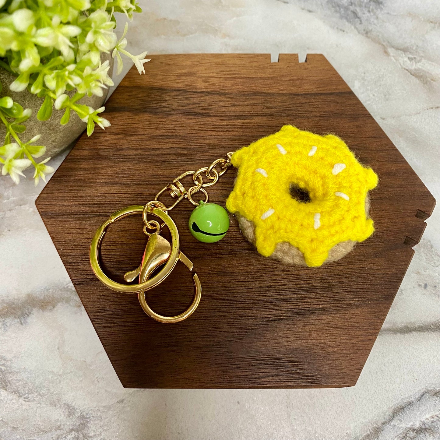 Keychain - Crochet Donuts