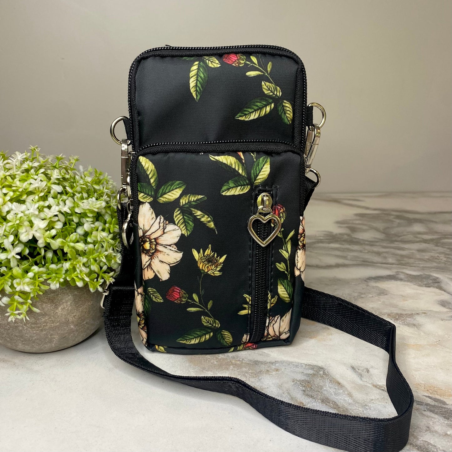 Mia Crossbody Nylon Wallet