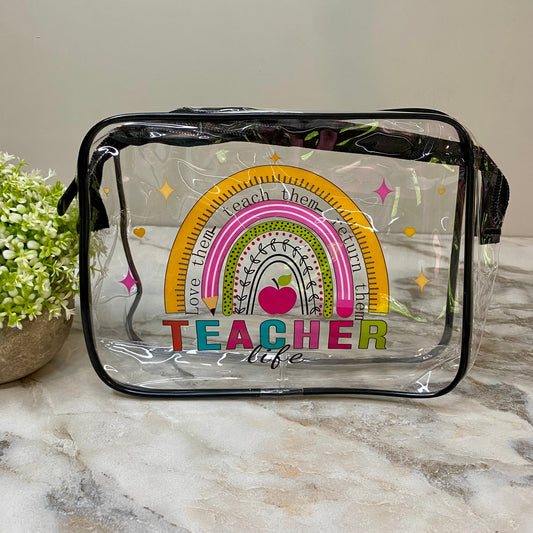 Clear Pouch - Teacher Life