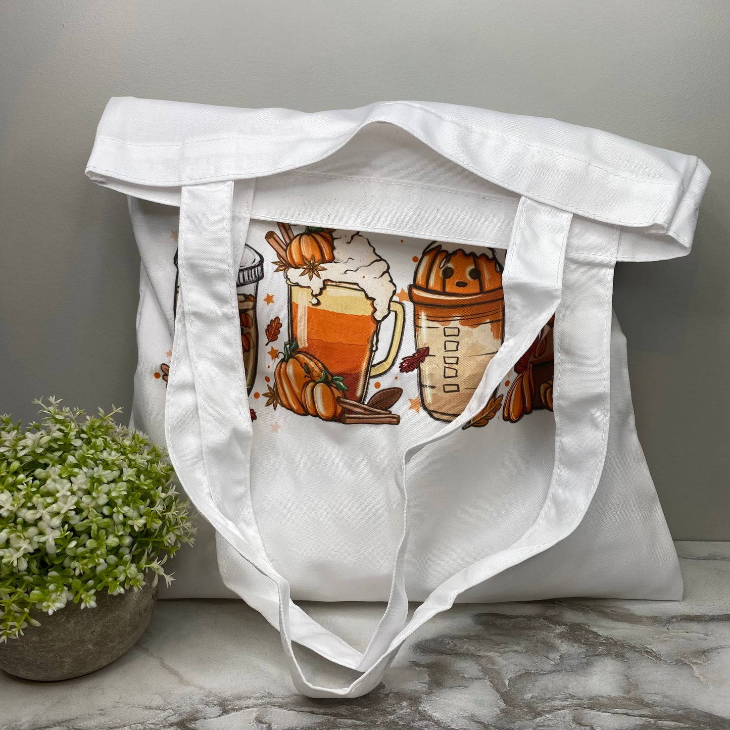 Tote Bag - Pumpkin Coffee